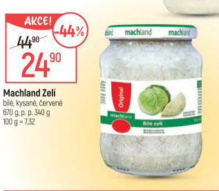 Zelí červené sterilované Machland