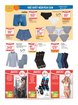 akční leták Globus 26.2.2025-4.3.2025