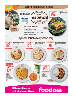 akční leták Globus 26.2.2025-4.3.2025