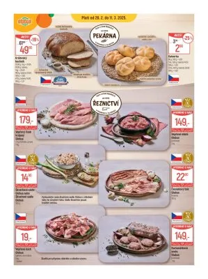 akční leták Globus 26.2.2025-4.3.2025