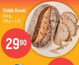 Chléb Kovář Globus