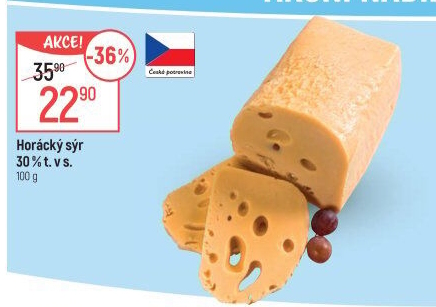 Horácký sýr 30%