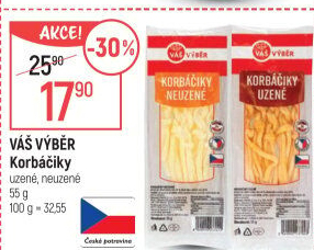 Korbáčiky Váš Výběr