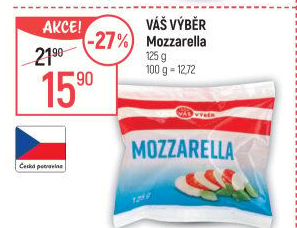 Mozzarella Váš Výběr