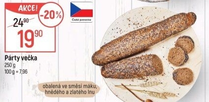 Pečivo Párty večka