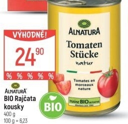 Rajčata kousky bio Alnatura