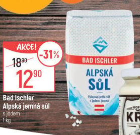 Sůl alpská s jódem Bad Ischler