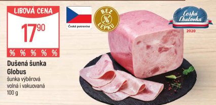 Šunka dušená výběrová Globus
