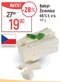 Sýr Balsýr Mlékárna Žirovnice