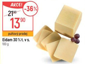 Sýr Eidam 30%