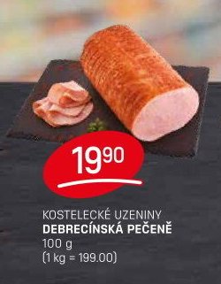 Kostelecké uzeniny Debrecínská pečeně