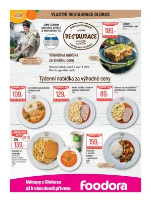 akční leták Globus 26.2.2025-4.3.2025