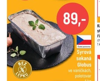 Syrová sekaná Globus