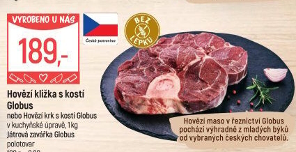 Hovězí krk s kostí Globus
