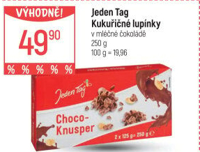 Kukuřičné lupínky Jeden Tag