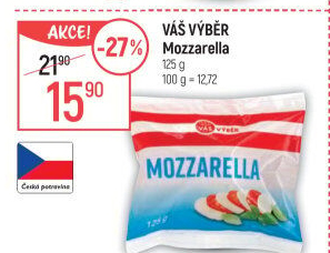 Mozzarella Váš Výběr