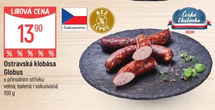 Ostravská klobása Globus
