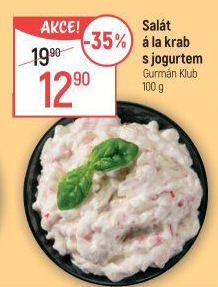 Salát a la krab s jogurtem