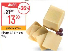 Sýr Eidam 30%