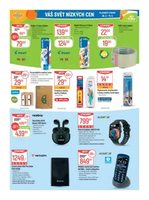 akční leták Globus 26.2.2025-4.3.2025
