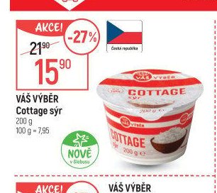 Váš výběr Cottage sýr