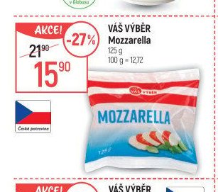 Váš výběr Mozzarella