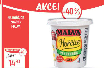 Hořčice plnotučná Malva