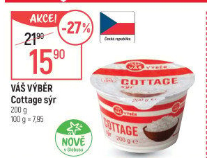 Sýr Cottage Váš Výběr