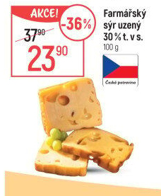 Sýr Farmářský uzený