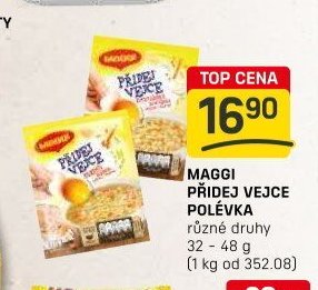Maggi přidej vejce polévka