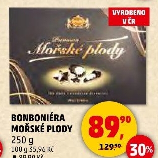 Bonboniera Mořské plody Premium Laguna Carla