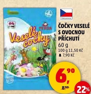 Bonbony Veselé čočky M Bons
