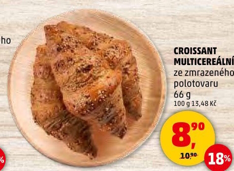 Croissant multicereální