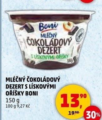 Dezert mléčný Boni