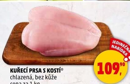 Kuřecí prsa s kostí