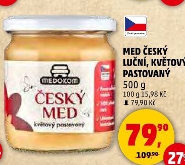 Med květový pastovaný Medokom