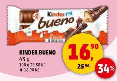 Tyčinka Bueno Kinder
