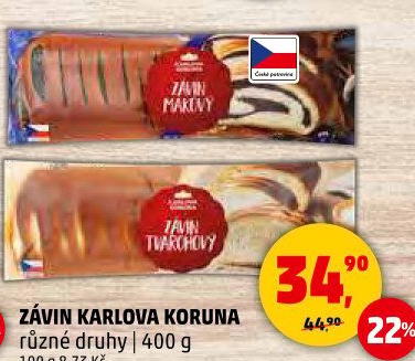 Závin Karlova Koruna