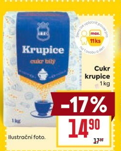 Cukr krupice