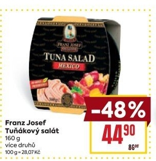 Tuňákový salát Exclusive Franz Josef Kaiser
