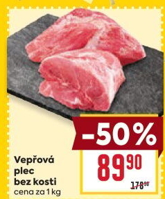 Vepřová plec bez kosti