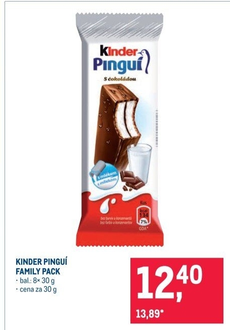 Dezert Pinguí Kinder