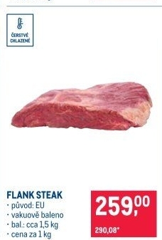 Flank steak