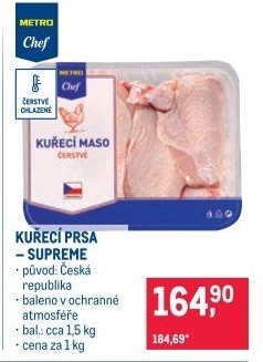 Kuřecí prsa Supreme MetroChef
