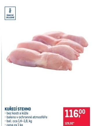 Kuřecí stehenní řízky