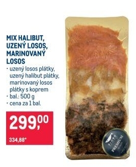 Mix uzených ryb Premium Fjord Bohemia