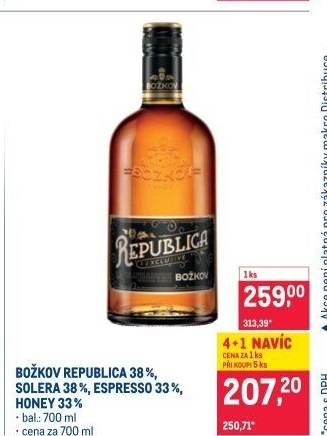 Rum Republica Solera Sistema Božkov