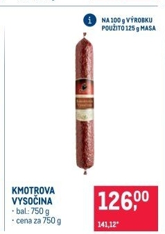 Salám Vysočina Kmotr