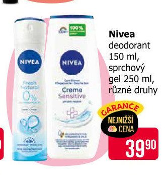 Nivea deodorant / sprchový gel