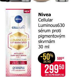 Nivea Cellular Luminous630 sérum